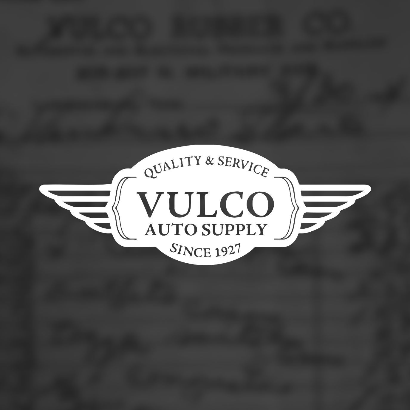 Vulco Logo W:BKG